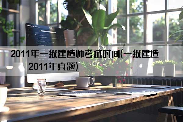 2011年一级建造师考试时间(一级建造师2011年真题)