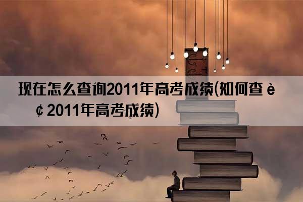 现在怎么查询2011年高考成绩(如何查询2011年高考成绩)