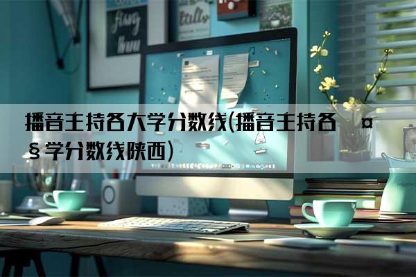 播音主持各大学分数线(播音主持各大学分数线陕西)