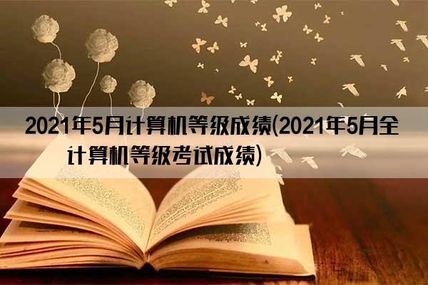 2021年5月计算机等级成绩(2021年5月全国计算机等级考试成绩)